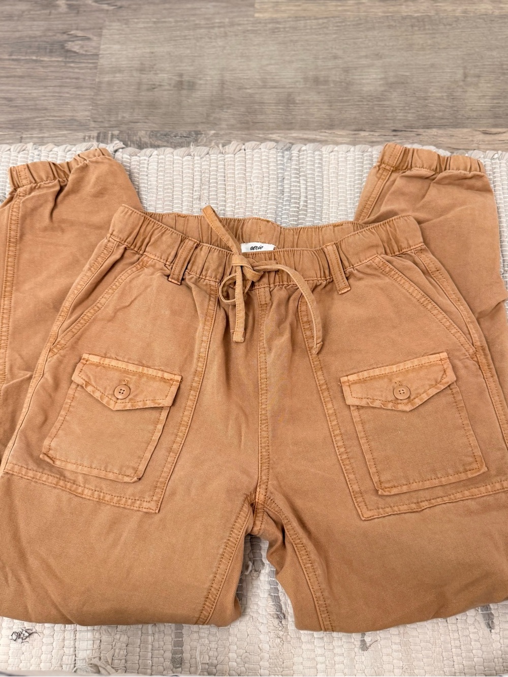 Aerie Women’s Tan Utility Joggers